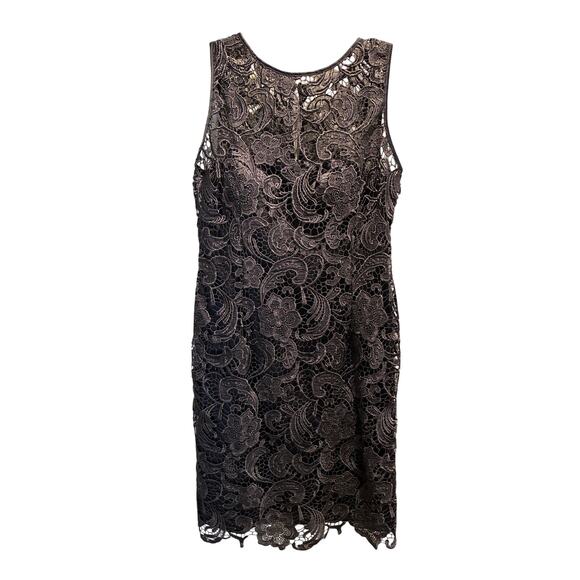 Adrianna Papell Dresses & Skirts - Adrianna Papell Lace Illusion Sheath Cocktail Dress